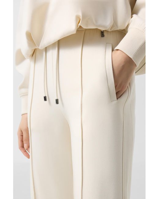 Bogner White Cassie Joggers For