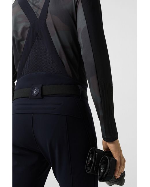 Bogner Blue Curt Softshell Ski Trousers For for men