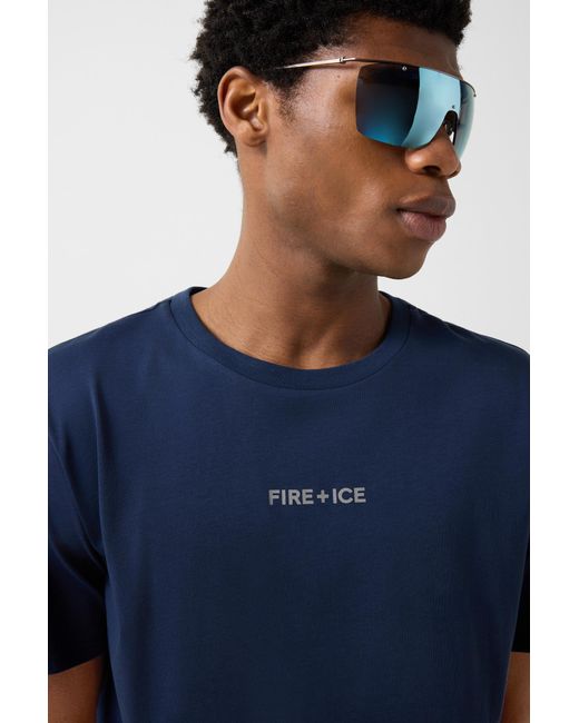 Bogner Fire + Ice Blue T-shirt Mick for men