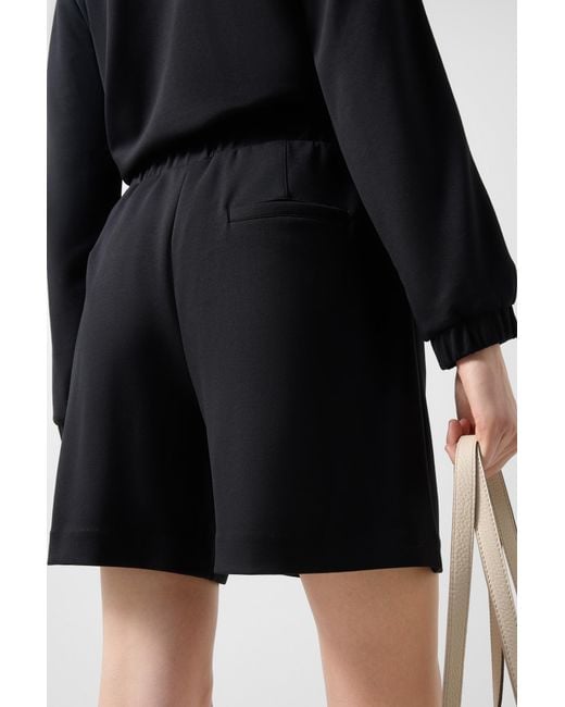 Bogner Black Romi Jersey Shorts For