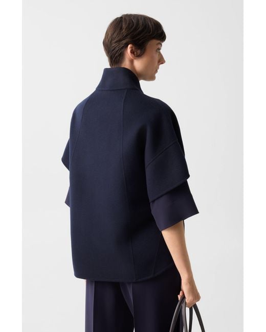 Bogner Blue Wollcape Venice