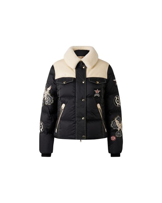 Bogner Black Amia Down Ski Jacket