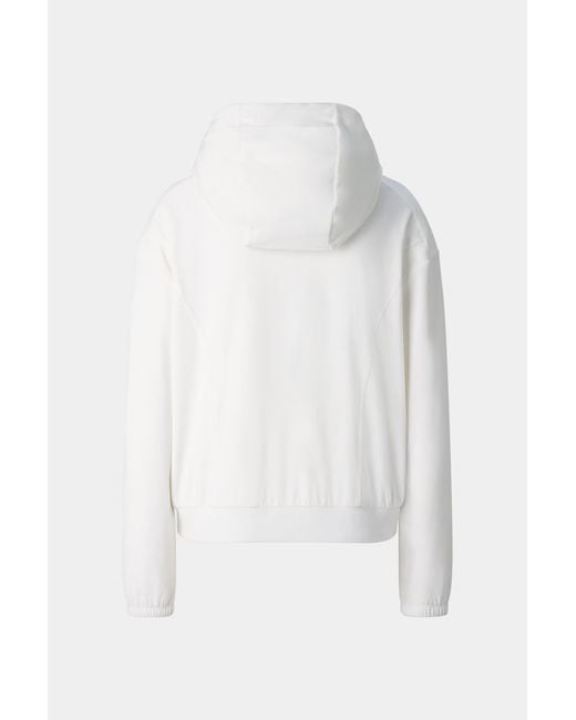 Bogner White Francine Velvet Jacket