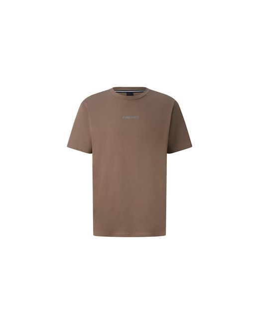 Bogner Fire + Ice Brown Mick Cotton T-shirt for men
