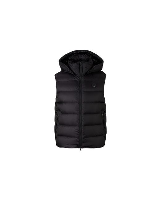Bogner Black Holger Down Vest for men
