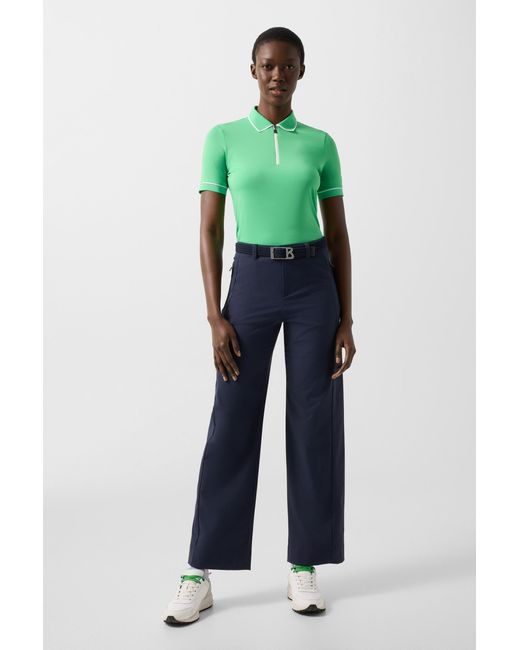 Bogner Green Caren Functional Short-sleeved Top