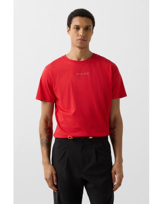 Bogner Fire + Ice Red T-shirt Mick for men