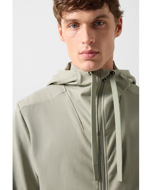 Bogner Gray Ernesto Jersey Jacket For for men