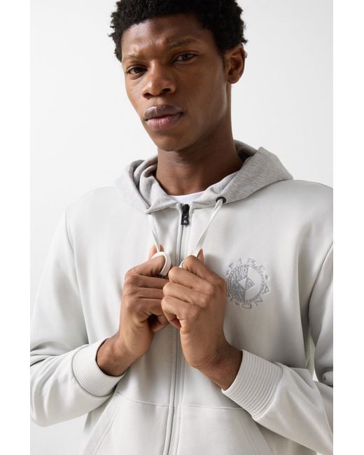 Bogner Fire + Ice Gray Filipo Jersey Jacket For for men