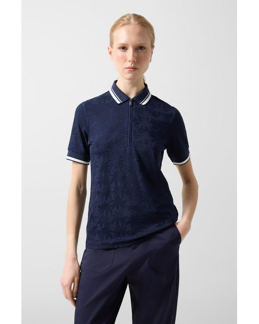 Bogner Blue Konny Functional Short-Sleeved Top For