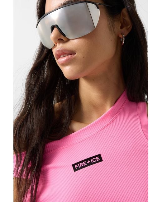 Bogner Fire + Ice Pink Top Manya