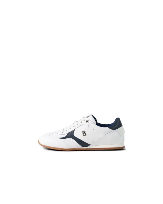 Bogner White Monza Trainers for men
