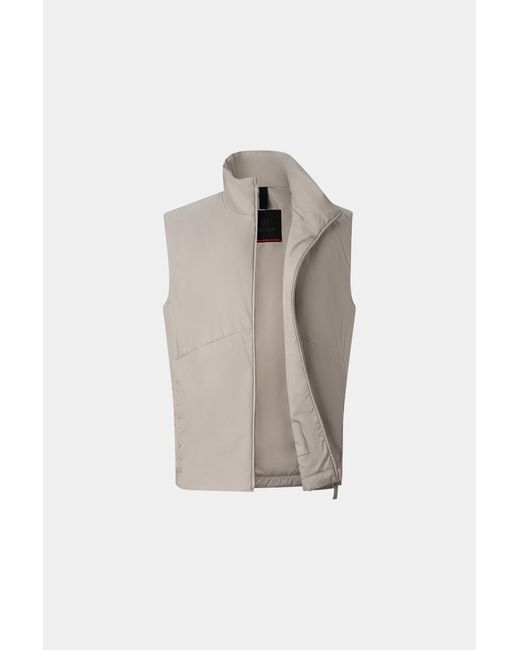 Bogner Fire + Ice Gray Emilian Waistcoat For for men