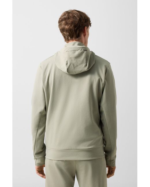 Bogner Gray Ernesto Jersey Jacket For for men