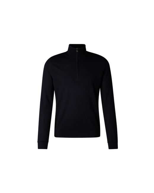 Bogner Blue Ouri Virgin Wool Turtleneck for men