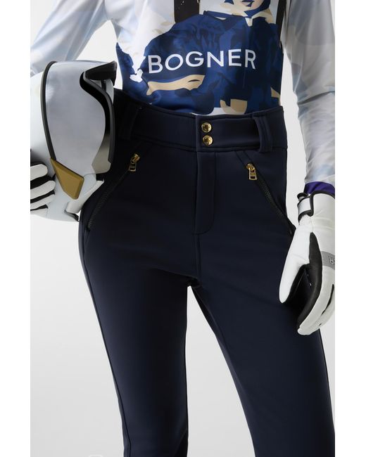 Bogner Blue Hazel Softshell Ski Pants