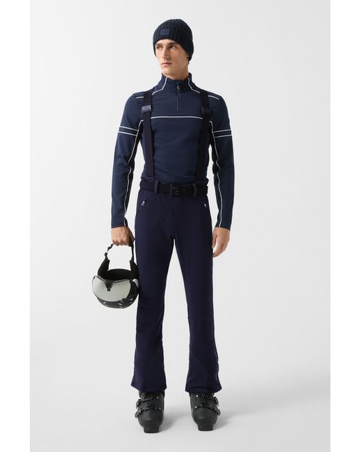 Bogner Blue Curt Softshell Ski Trousers For for men