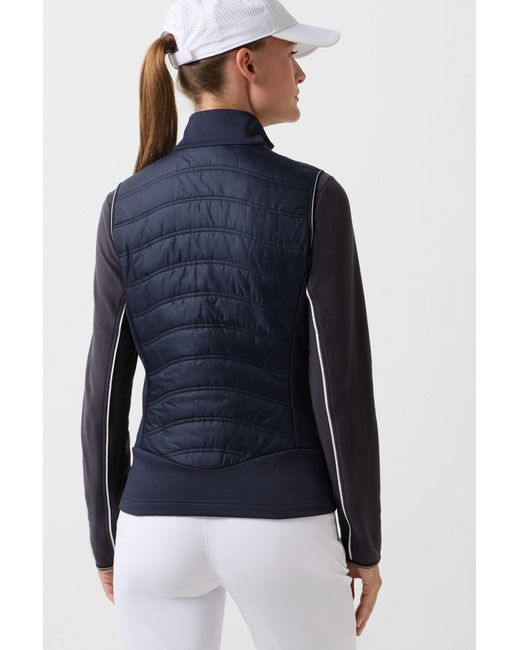 Bogner Blue Midlayer-Hybrid-Weste Fibi