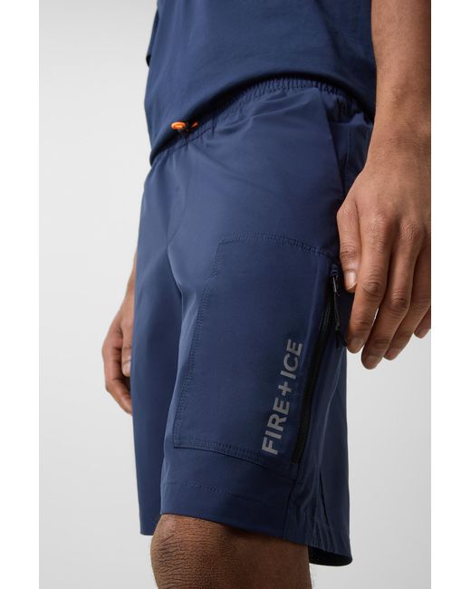Bogner Fire + Ice Blue Pavel Functional Shorts for men