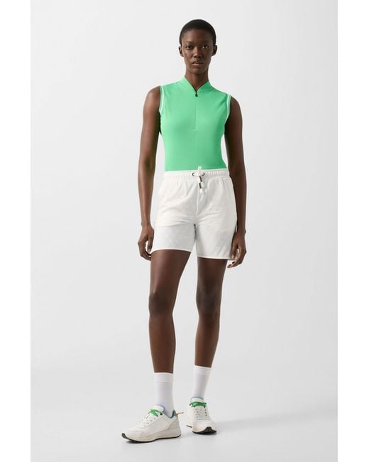 Bogner Green Evi Polo Top