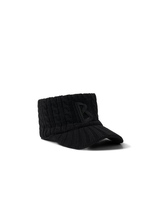 Bogner Black Visor Headband Tessa