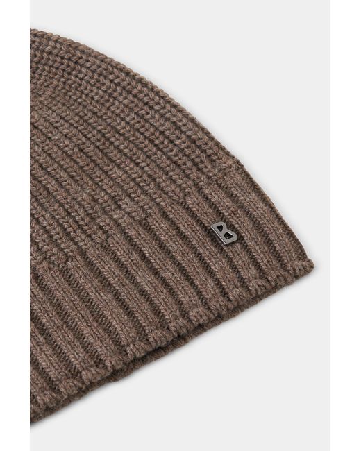 Bogner Mütze Freddy in Brown für Herren