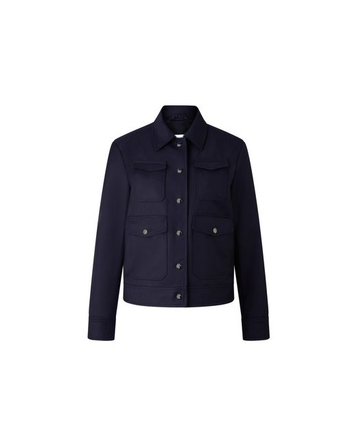 Bogner Blue Emily Flannel Jacket For
