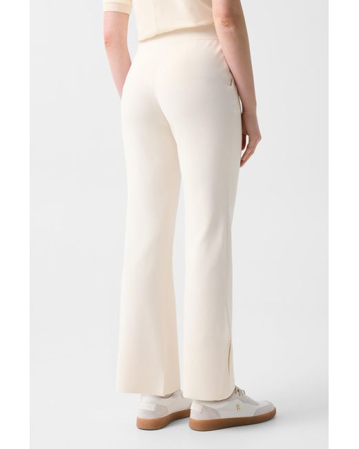 Bogner White Josie Knitted Trousers