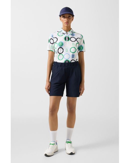 Bogner Blue Kary Functional Shorts For