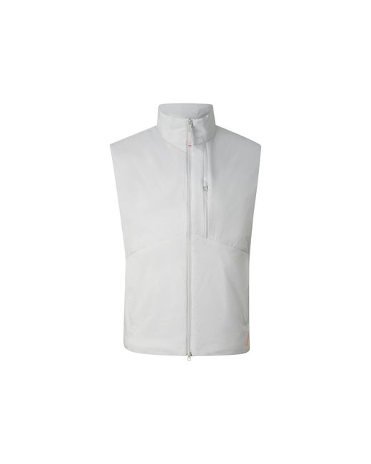 Bogner Fire + Ice Gray Conor Lightweight Waistcoat For for men