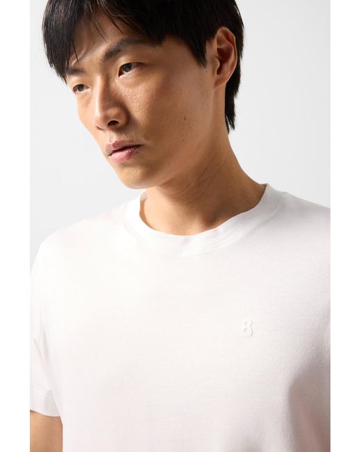 Bogner White T-shirt Ryan for men