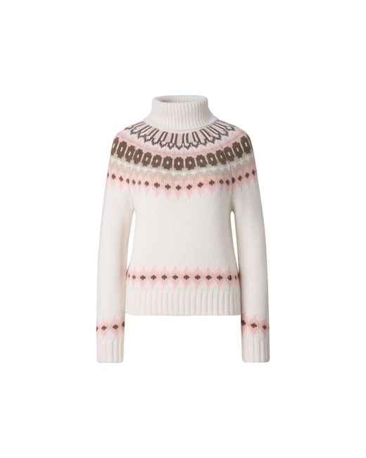 Bogner Multicolor Ingrid Cashmere And Norwegian-Style Jumper For