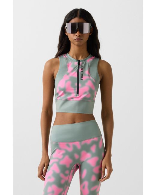 Bogner Fire + Ice Multicolor Celeste Functional Top For