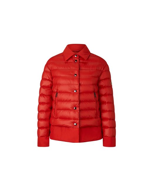 Bogner Red Audrey Lightweight Down Jacket