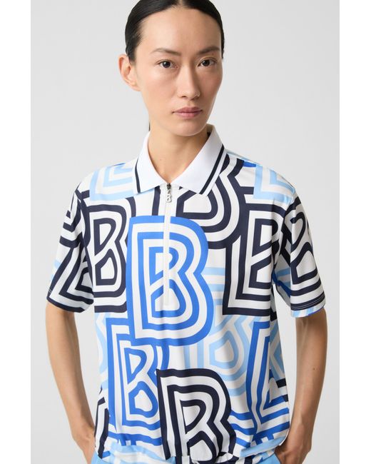 Bogner Blue Tarisa Functional Short-Sleeved Top For