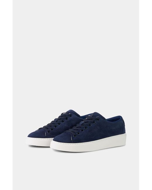 Bogner Blue Capri Trainers