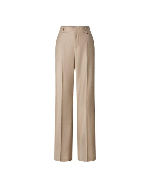 Bogner Natural Jody Virgin Wool Trousers