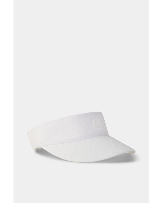 Bogner White Visor Stacy
