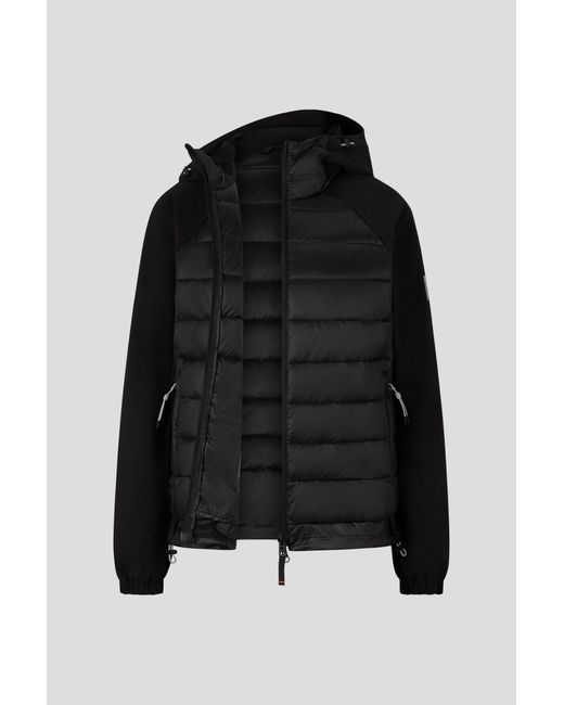 Bogner Fire + Ice Black Magan Hybrid Jacket