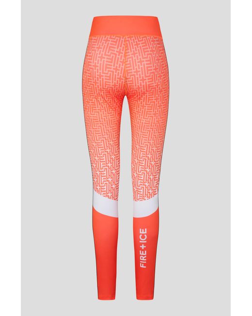 Bogner Fire + Ice Red Christin Tights