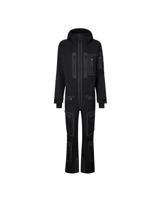 Bogner Black Bode Ski Overalls for men