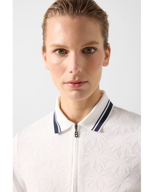 Bogner White Konny Functional Short-sleeved Top