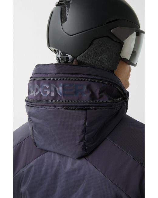 Bogner Blue Henik Down Ski Jacket for men