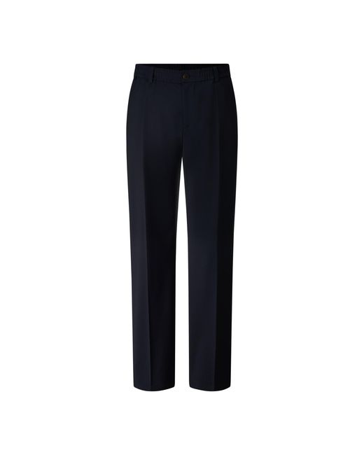 Bogner Blue Marcus Virgin Wool Blend Trousers for men