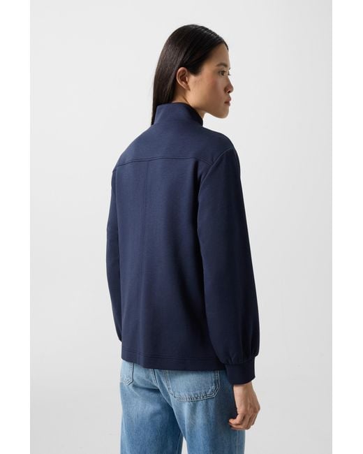 Bogner Blue Calice Jersey Jacket For