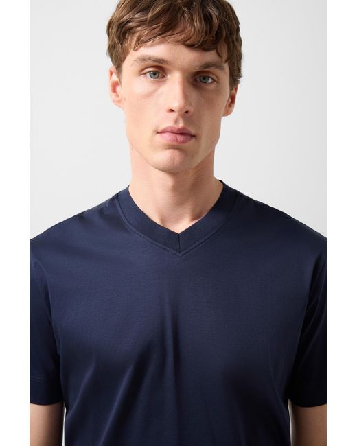Bogner Blue T-shirt Tiam for men