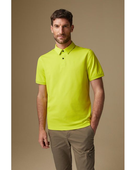 Bogner Yellow Timo Polo Shirt for men