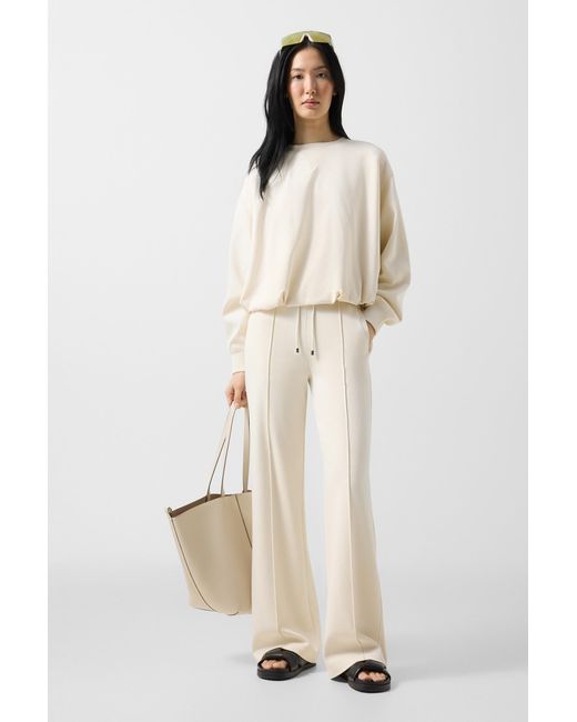 Bogner White Cassie Joggers For
