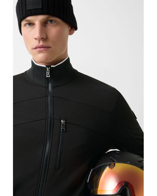 Bogner Black Midlayer Xilas for men