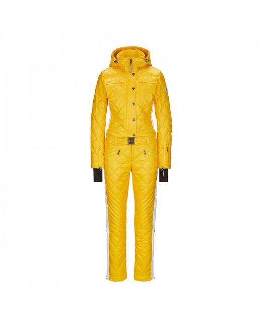 Bogner Yellow Ski-Overall Greta